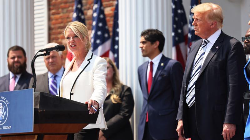 Pam Bondi of Florida speaks about suing tech company