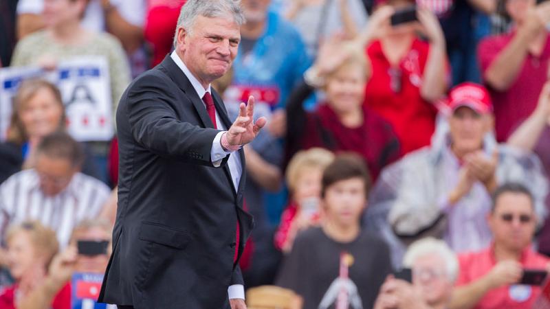 Franklin Graham leads Samaritan's Purse and the Billy Graham Evangelistic Association
