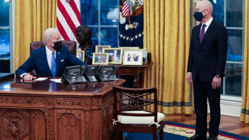 Joe Biden, Alejandro Mayorkas