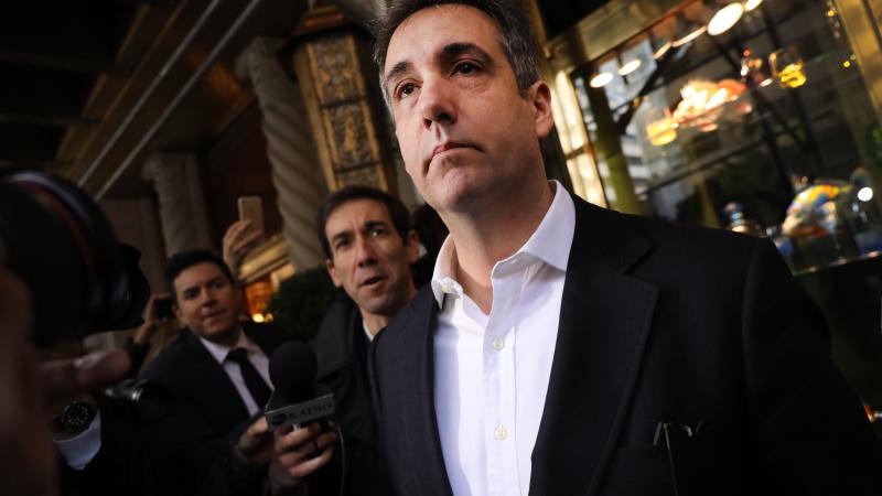 Michael Cohen, the former personal attorney to President Donald Trump, departs his Manhattan apartment for prison on May 06, 2019 in New York City.