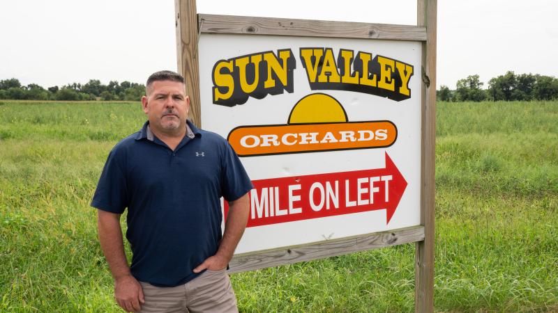 Sun Valley Orchards owner Joe Marino