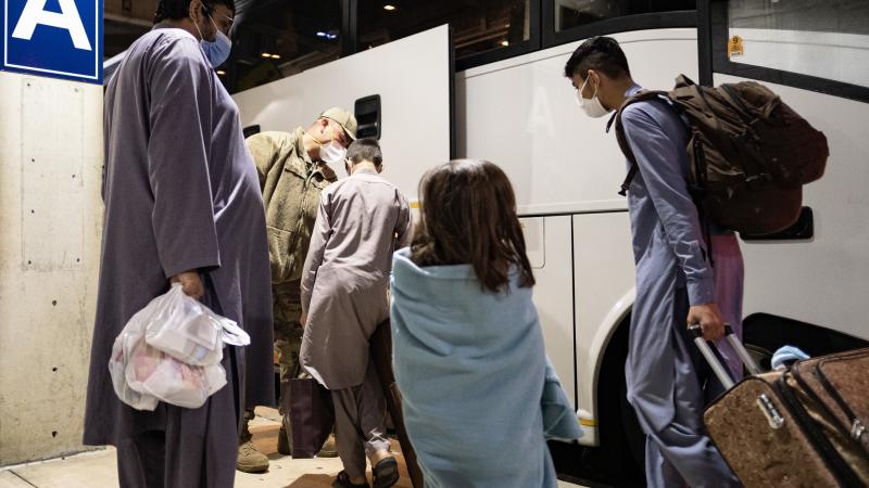 Afghan refugees, New Jersey, Nov. 30, 2021