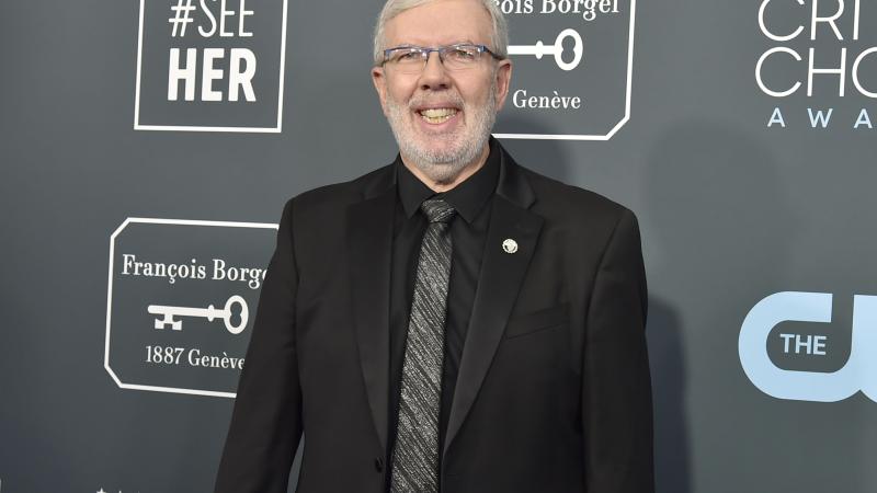 Leonard Maltin during the arrivals for the 25th Annual Critics' Choice Awards at Barker Hangar on January 12, 2020 in Santa Monica, CA.
