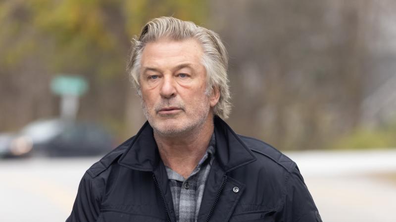 Alec Baldwin speaks for the first time regarding the accidental shooting that killed cinematographer Halyna Hutchins, and wounded director Joel Souza on the set of the film "Rust", on October 30, 2021 in Manchester, Vermont. The actor, his wife and children pulled over to the side of the road and gave an unscheduled statement after being pursued by photographers and members of the press. (Photo by MEGA/GC Images)