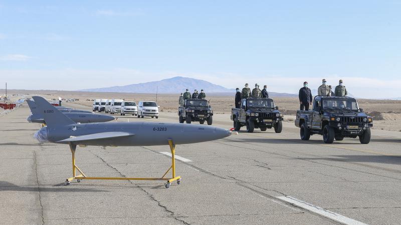 UAV drill held by Iranian army