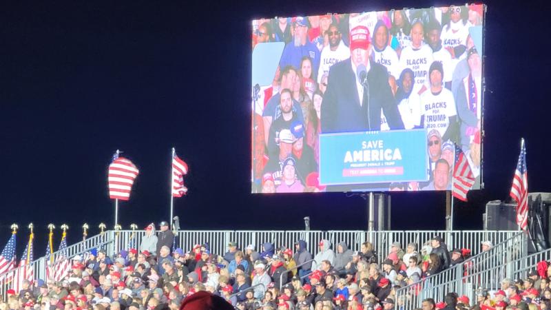 Breaking: Trump at Arizona rally: U.S. becoming ‘large-scale version of Venezuela’ under Biden | Just The News https://justthenews.com/politics-policy/all-things-trump/arizona-rally-former-president-trump-offers