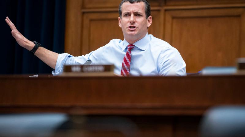 Representative Trey Hollingsworth, a Republican from Indiana, speaks at a House Financial Services Committee hearing on oversight of the Treasury Department and Federal Reserve coronavirus pandemic response