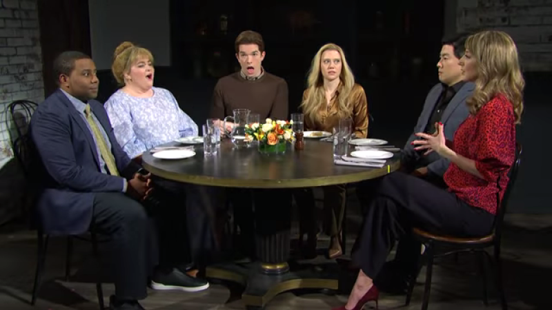Saturday Night Live "COVID Dinner Discussion"