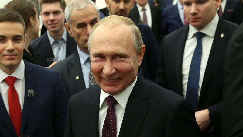 Russian President Vladimir Putin, Moscow, Feb. 7, 2019