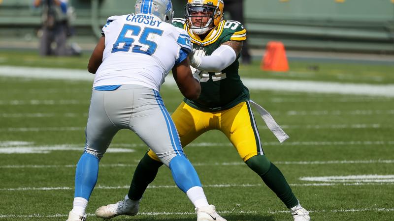 Tyrell Crosby, Sept. 20, 2020