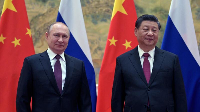 Russian President Vladimir Putin and Chinese President Xi Jinping