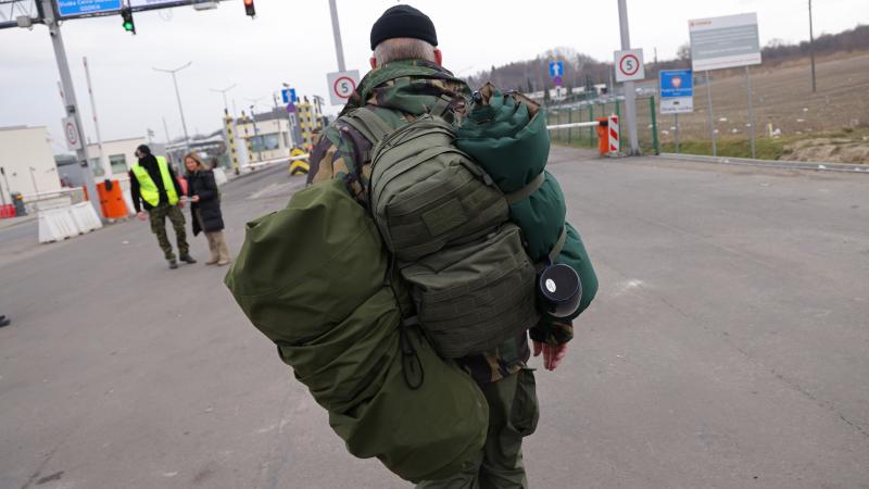 U.K. man in Ukraine to fight Russia, March 3, 2022