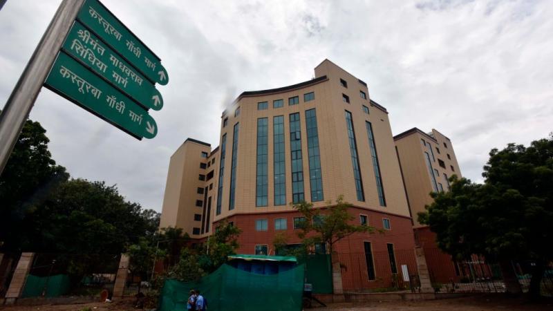 A building housing part of India's Ministry of Defence