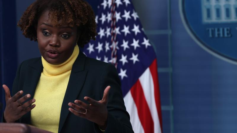 White House principal deputy press secretary Karine Jean-Pierre, Washington, D.C., Feb. 14, 2022