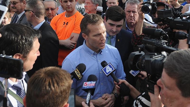 Eric Greitens, Feb. 22, 2017, University City, Missouri