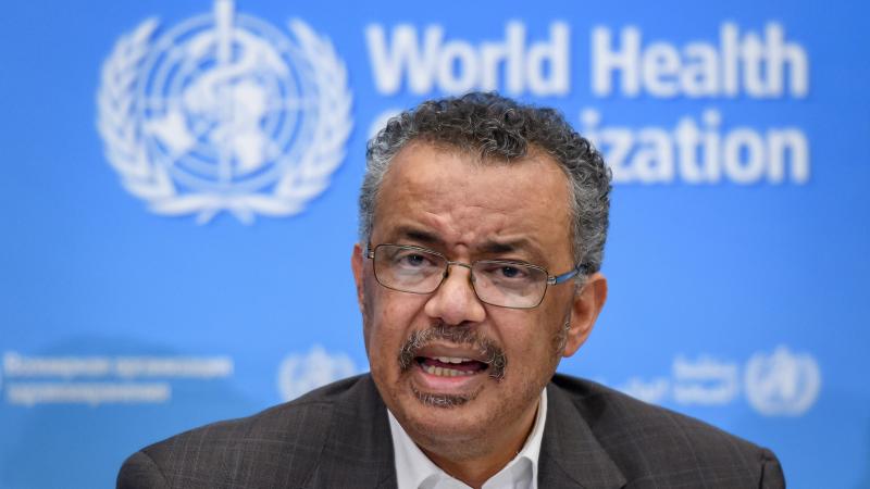 World Health Organization Director-General Tedros Adhanom Ghebreyesus