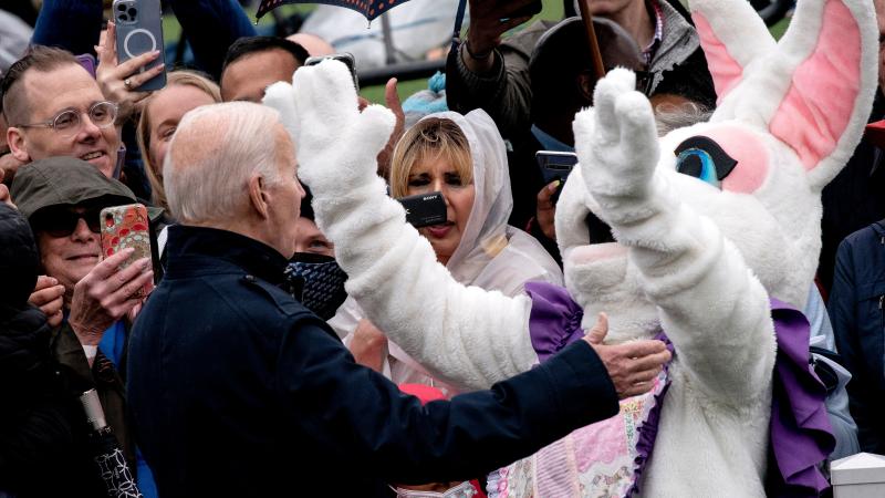Joe Biden, Easter Bunny, Washington, D.C., April 18, 2022