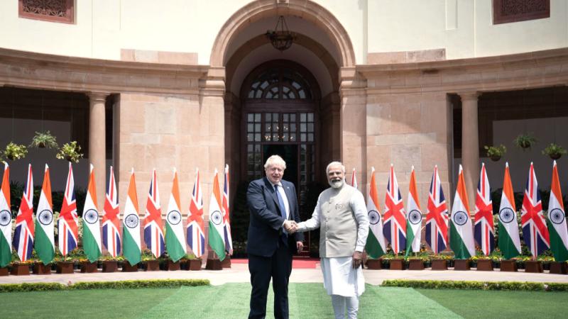 Modi and Johnson