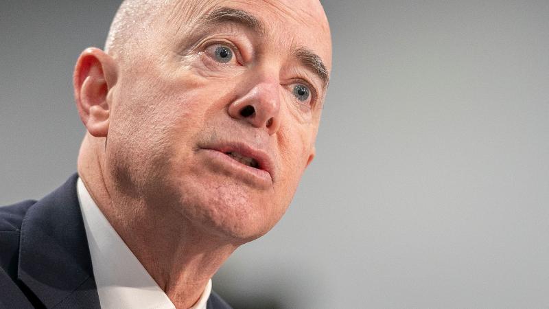 Alejandro Mayorkas, Washington, DC, April 27, 2022