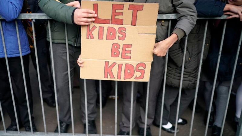 Parents' rights protest