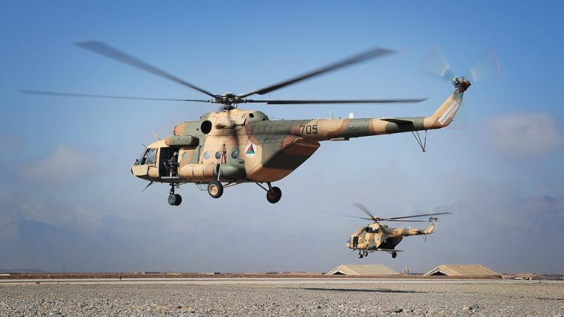 Mi-17 helicopters in Afghanistan