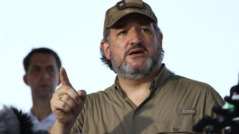 Ted Cruz at U.S.-Mexico border