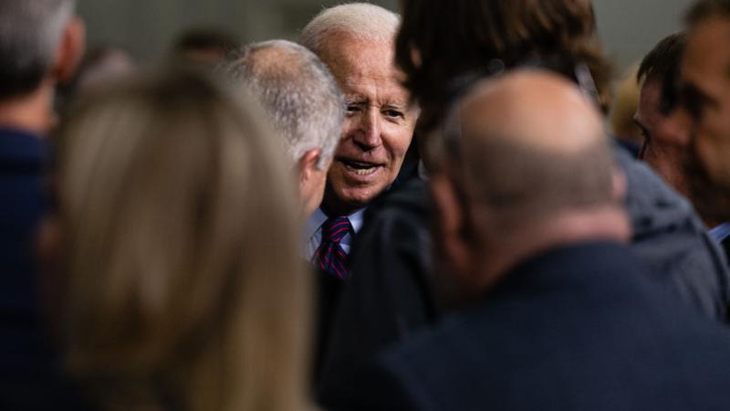 President Joe Biden in Cincinnati, Ohio, May 6, 2022