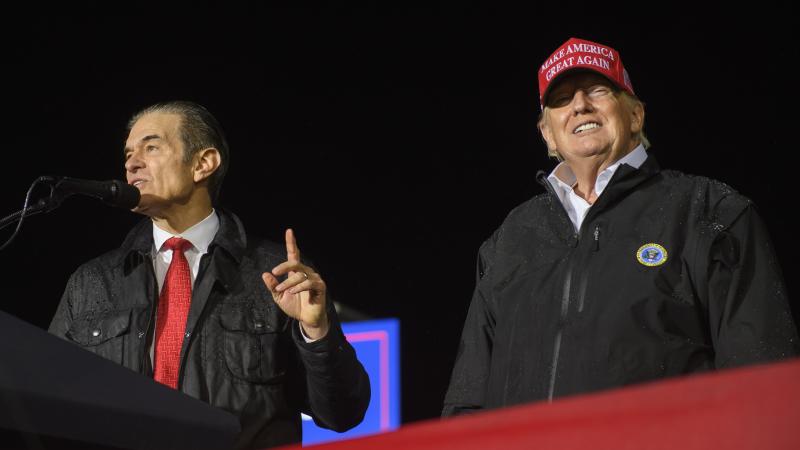 Dr. Mehmet Oz, Donald Trump, Greensburg, Penn., May 6, 2022