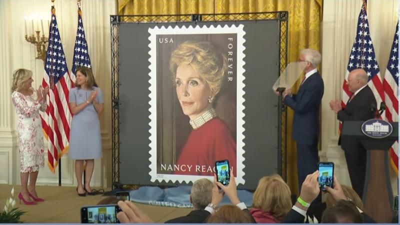 Nancy Reagan Stamp Jill Biden