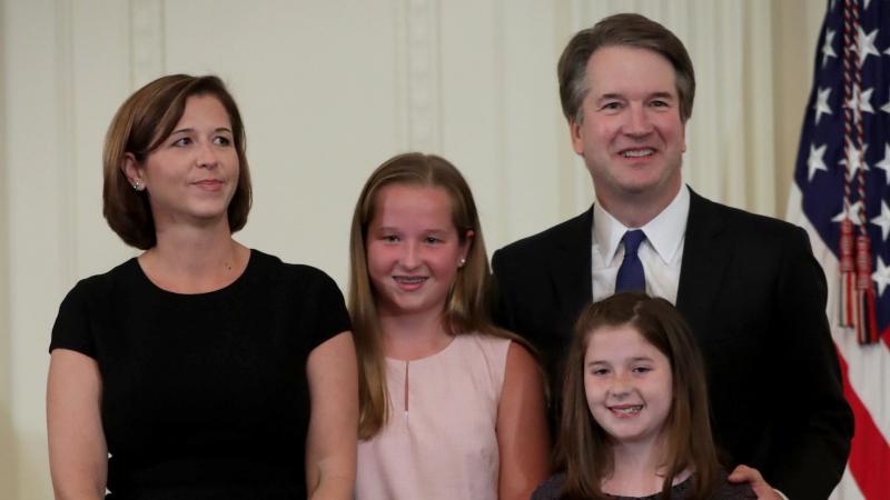 Brett Kavanuagh and family, Washington, D.C., July 9, 2018