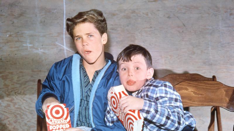 Tony Dow, Jerry Mathers, circa 1960