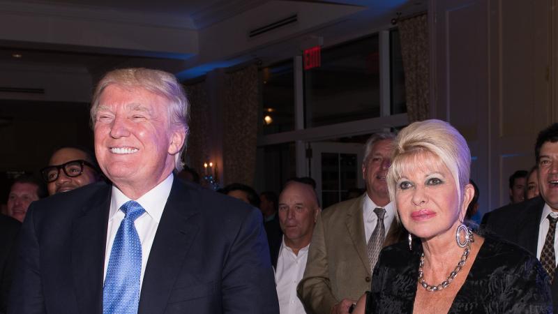 Donald Trump, Ivana Trump, Briarcliff Manor, N.Y., Sept. 15, 2014