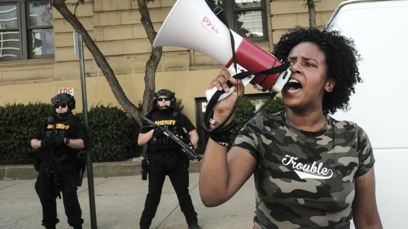 Protest after the death of Jayland Walker, Akron, Ohio, July 3, 2022