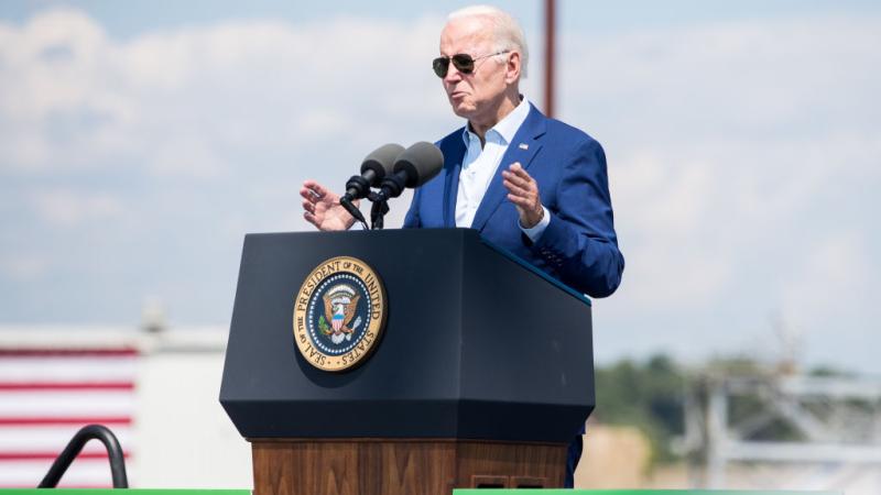 Joe Biden in Somerset, Mass., July 20