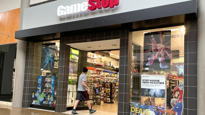 A GameStop in San Rafael, Calif., Dec. 2021