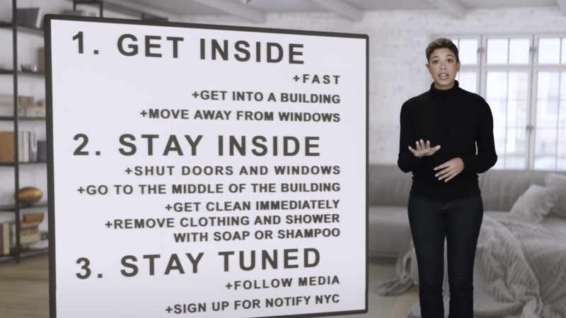 NYC nuclear preparedness PSA, July 11, 2022