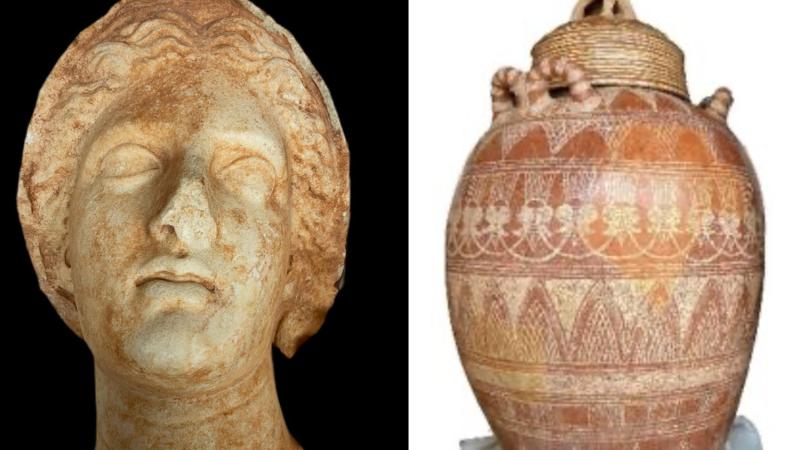 Some of the returned artifacts