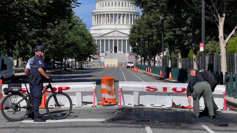 Capitol Police officers, Washington, D.C., Aug. 14, 2022