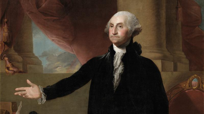 George Washington, Gilbert Stuart painting, 1779