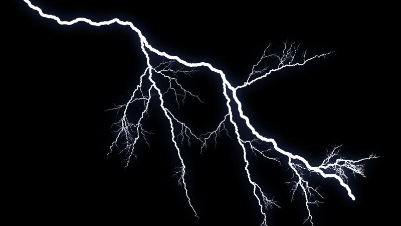 Lightning strike
