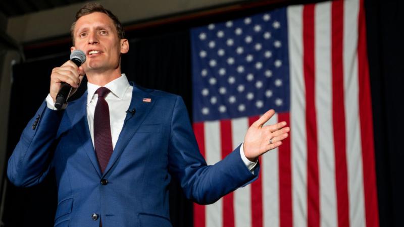 Blake Masters in Chandler, Ariz., Aug. 2, 2022