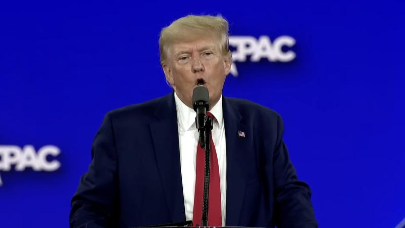 Former President Trump at CPAC, Dallas, Tx., Aug .6