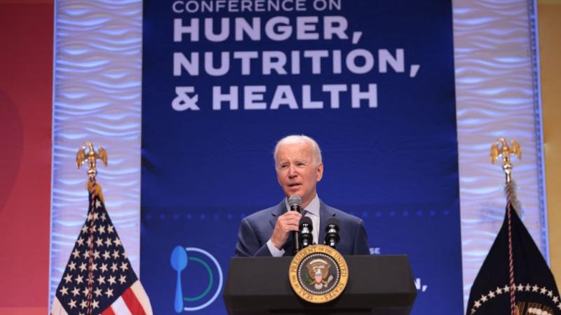 Joe Biden at the White House Conference on HUnger, Nutrition & Health, Sept. 28