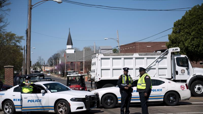 Memphis police, Tennessee, April 4, 2018