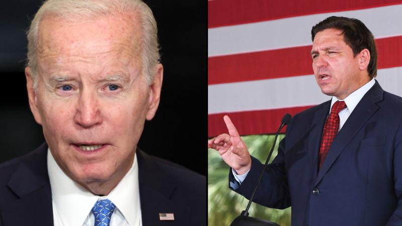 President Joe Biden and Florida Gov. Ron DeSantis