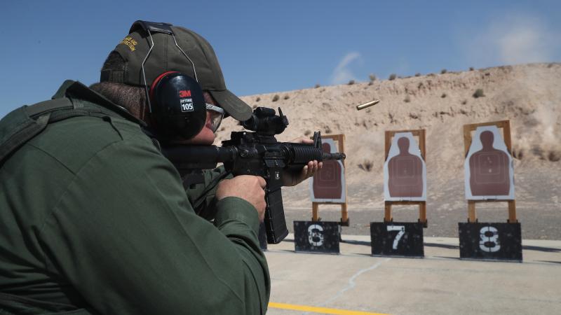 Border Patrol training, Aug. 3, 2017, Artesia, N.Y.