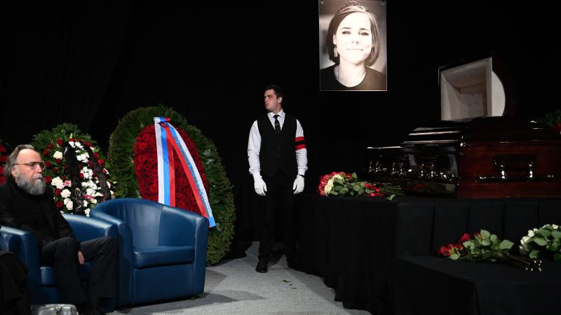 Daria Dugina funeral, Moscow, Aug. 23, 2022