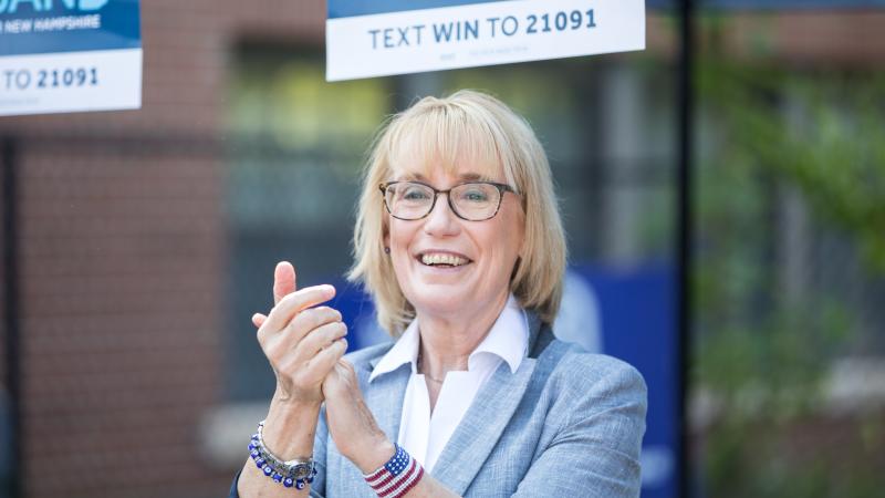 Maggie Hassan, Sept. 10, 2022, Dover, N.H.