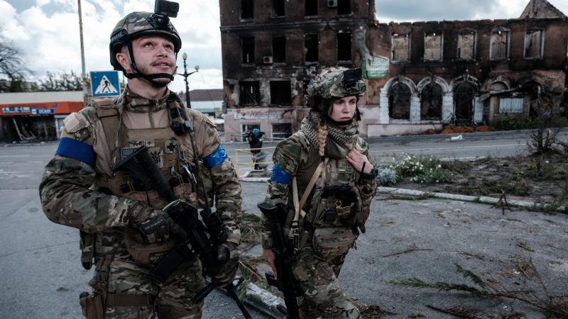 Ukraine soldiers, Sept. 24, 2022, Kharkiv