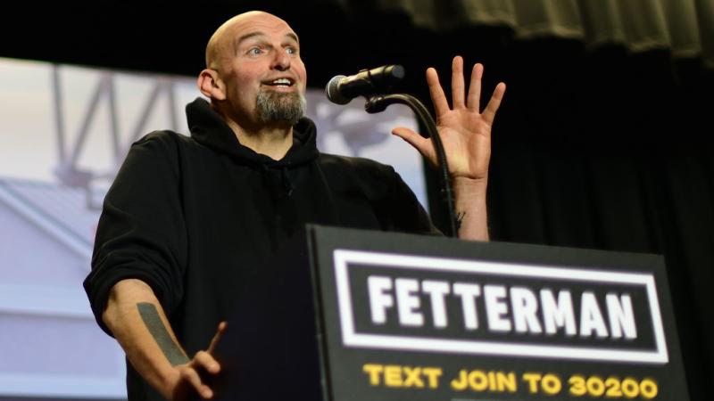 Pennsylvania Democratic Senate candidate John Fetterman, Oct. 15